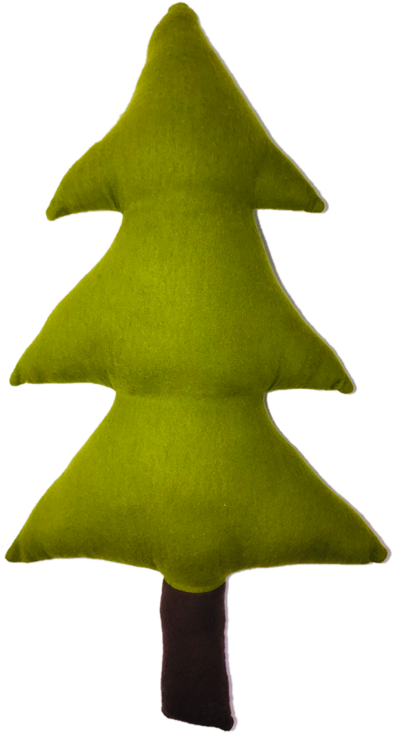 Evergreen Tree Pillow - Christmas Tree (1060x1060), Png Download