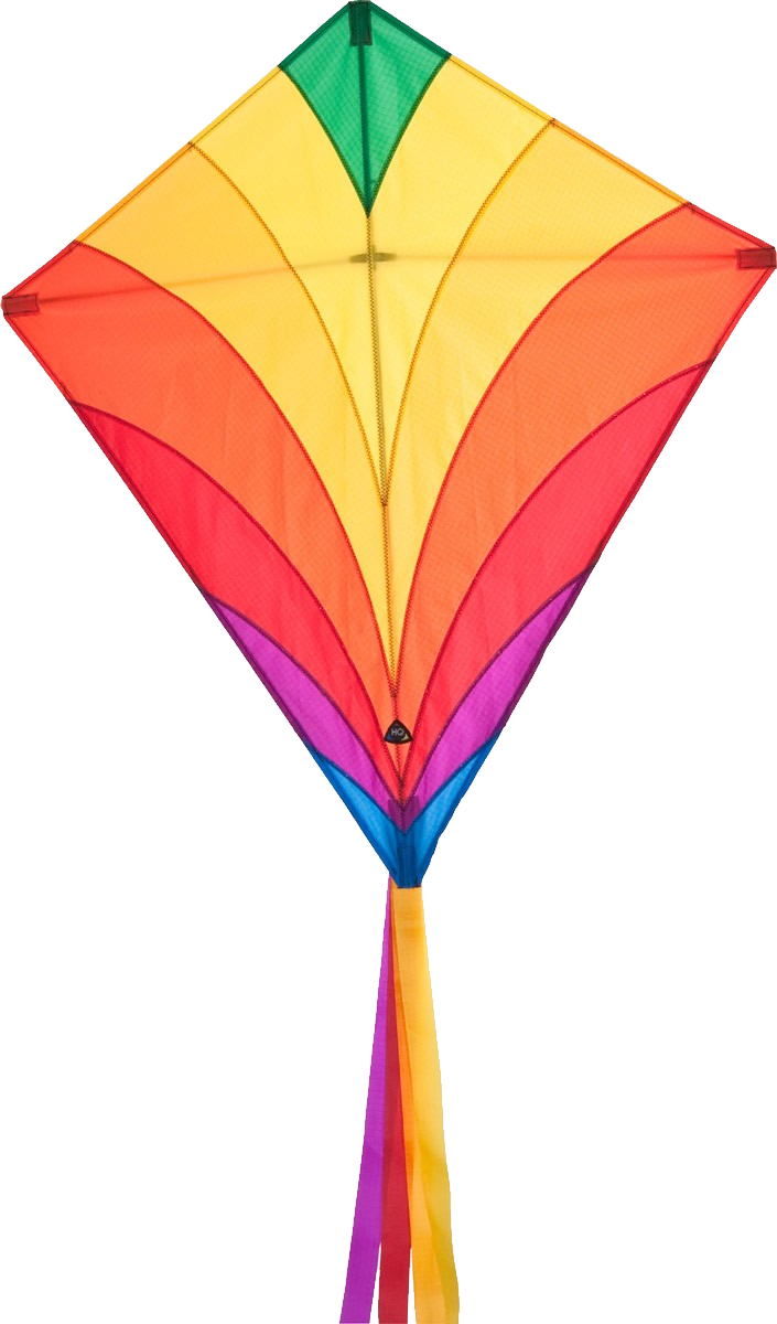 Rainbow Kite (705x1200), Png Download