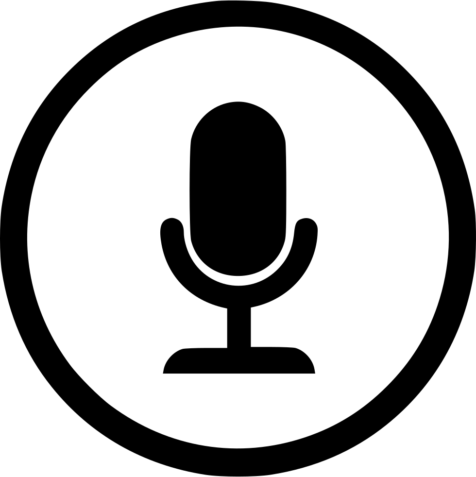 What Happens If Your Iphone Microphone Not Working - Circle (980x982), Png Download