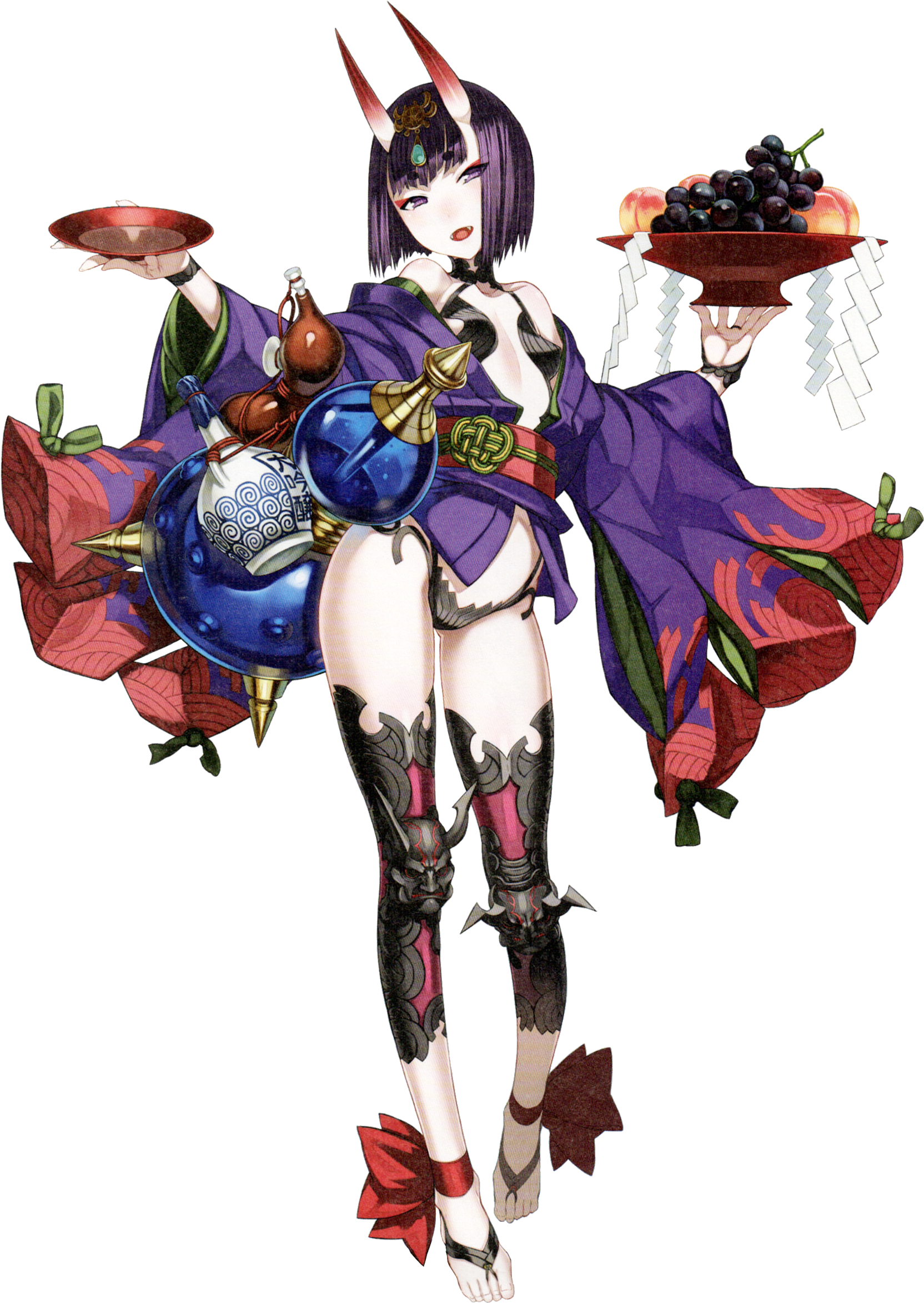 View Fullsize Assassin Image - Fate Grand Order Shuten Doji (2100x2564), Png Download