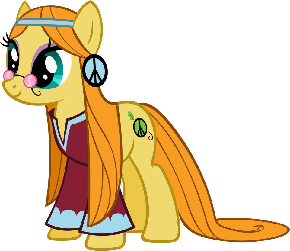 Wheat Grass By Doctor-g - My Little Pony Hippie (961x831), Png Download