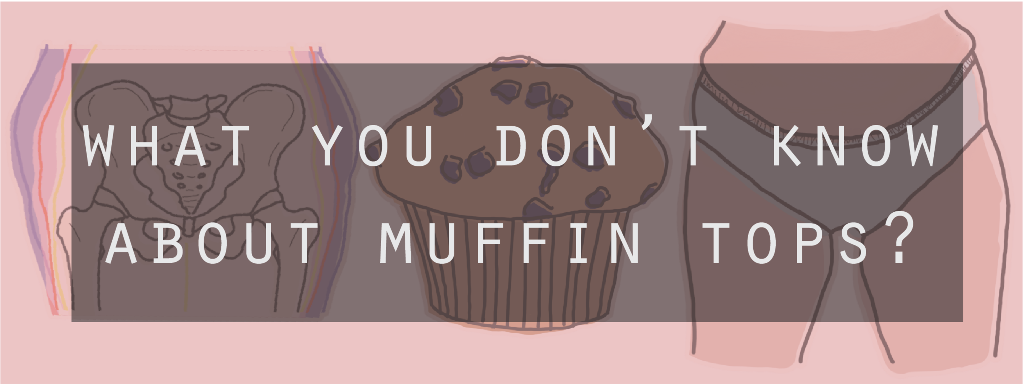 What You Don't Know About Your Muffin Top - Cupcake (2048x770), Png Download