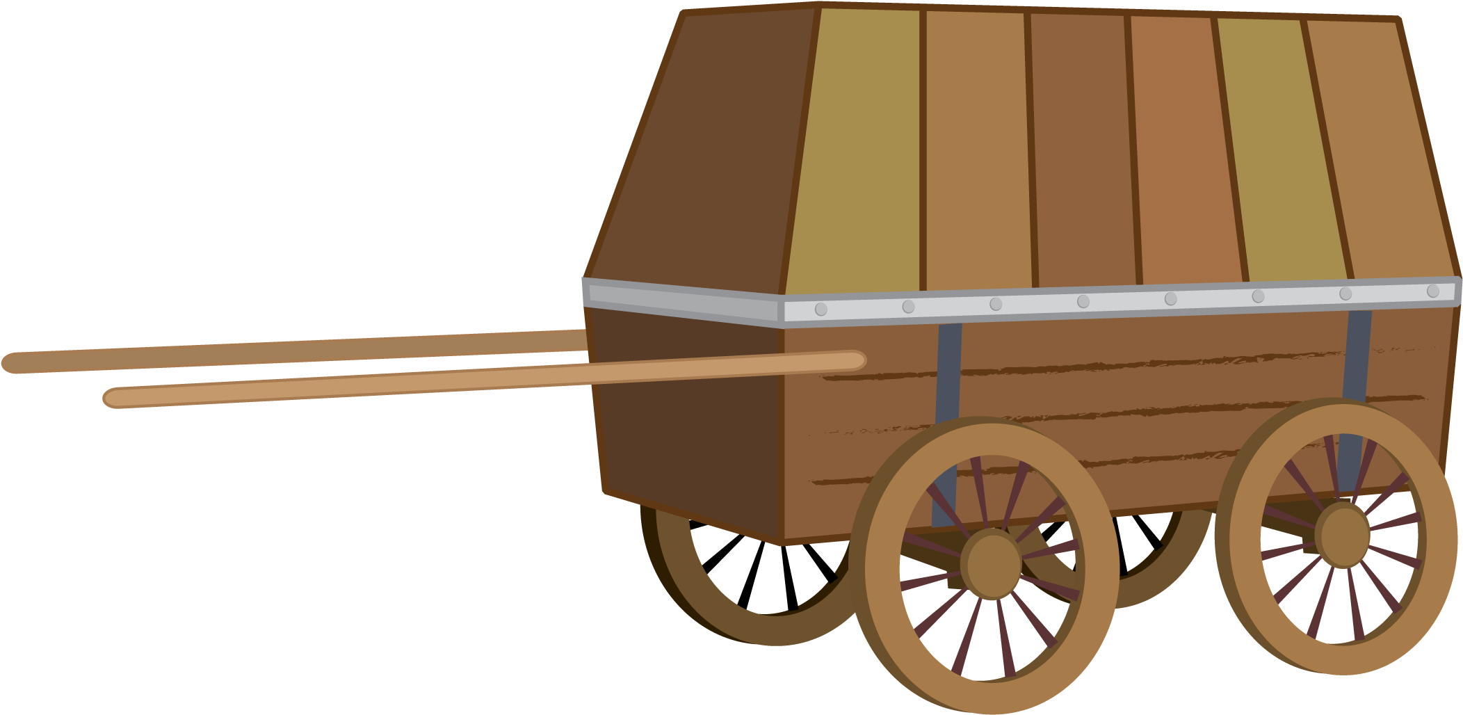 My Little Pony Wagon (2178x1134), Png Download