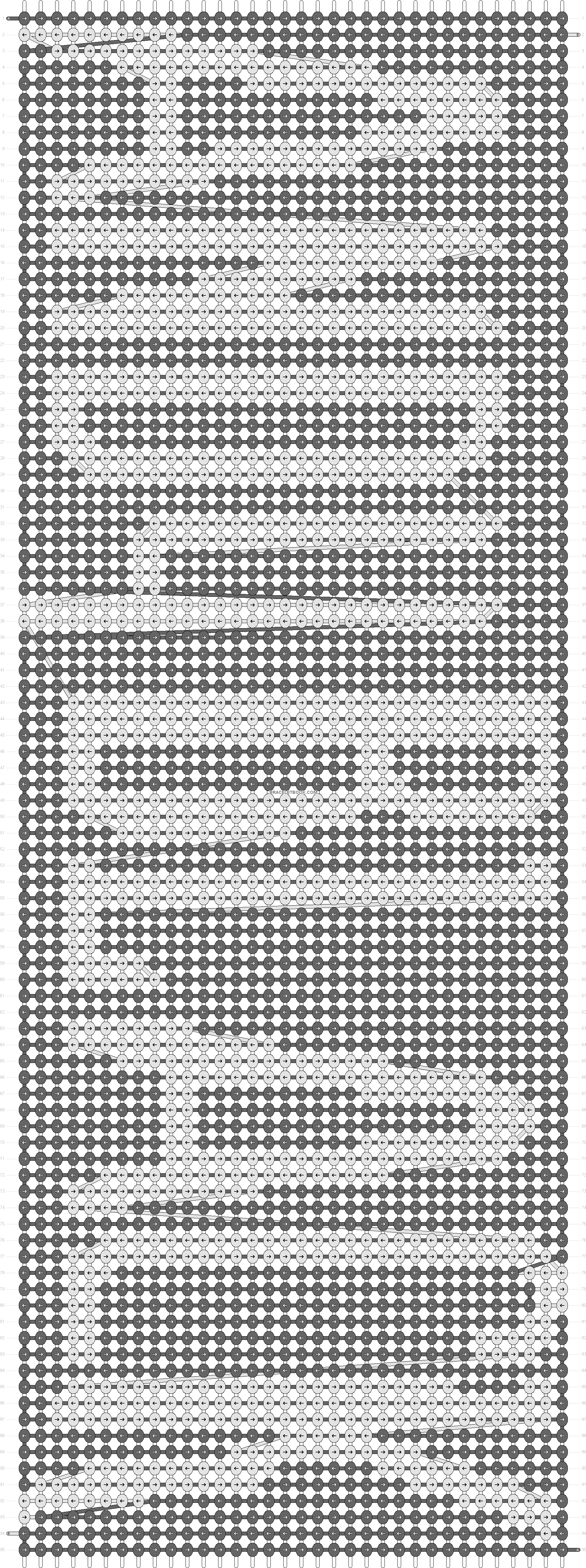 Alpha Pattern - Monochrome (1884x5012), Png Download