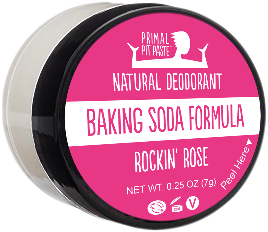 Rockin' Rose Natural Baking Soda Deodorant Mini - Eye Shadow (1024x1024), Png Download