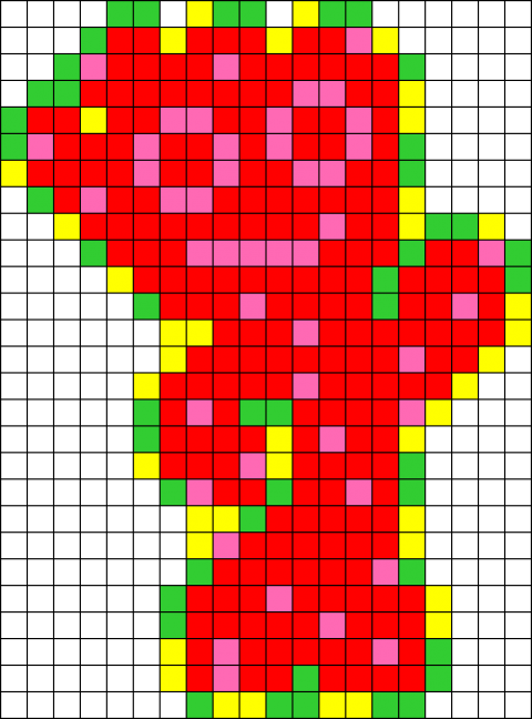 Free Png Download Sour Patch Kid Perler Bead Png Images - Sour Patch Kid Perler Bead (480x648), Png Download