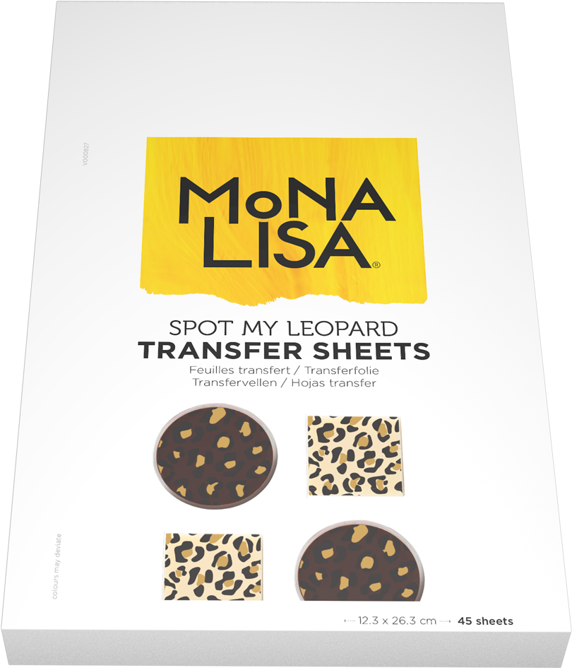 Transfer Sheets Spot My Leopard - Paper (999x1000), Png Download