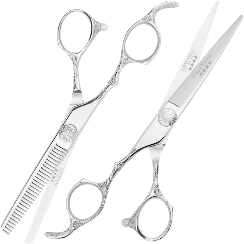 Picture Of The Flower Lefty Scissor Set - Scissors (850x850), Png Download