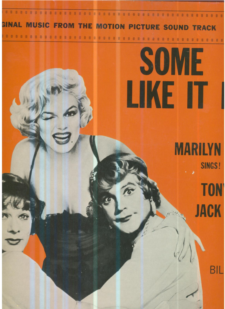 Marilyn Monroe Some Like It Hot - Vinyle Some Like Hot (1024x1024), Png Download