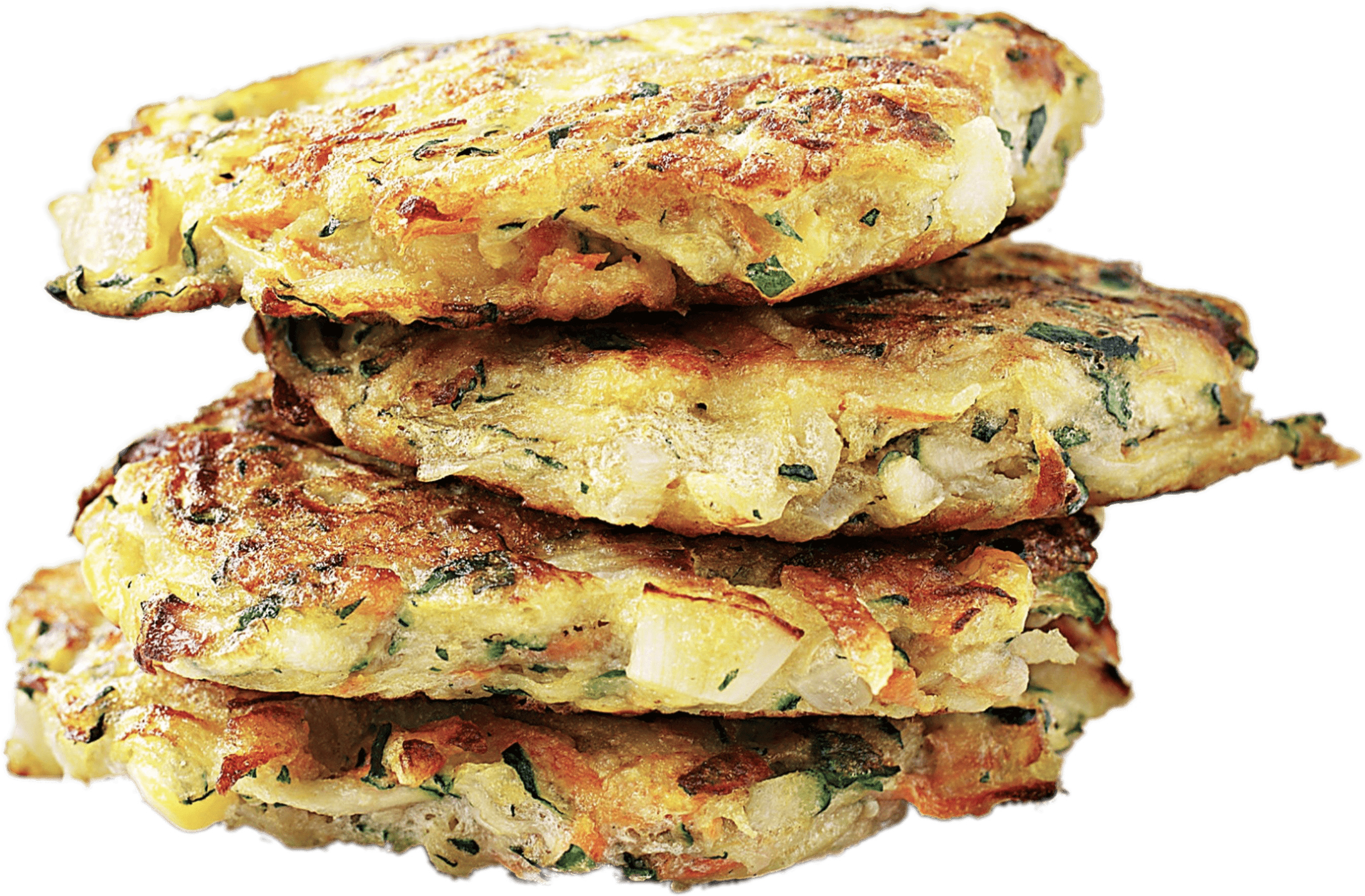 Download - Fish And Vegetables Patties (3000x2000), Png Download