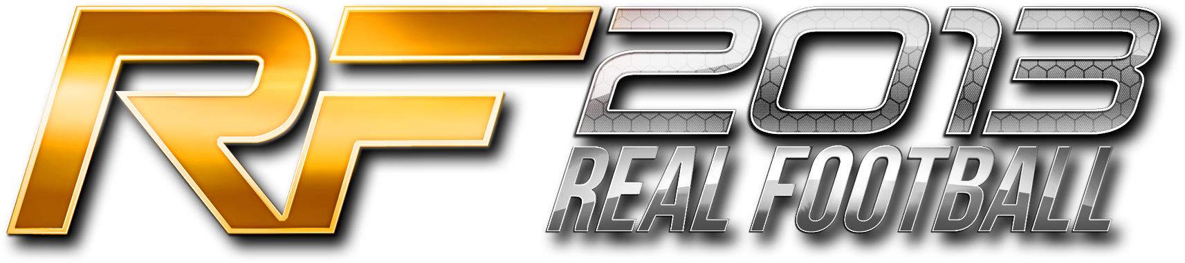 Real Football Logo - Real Football (2032x740), Png Download