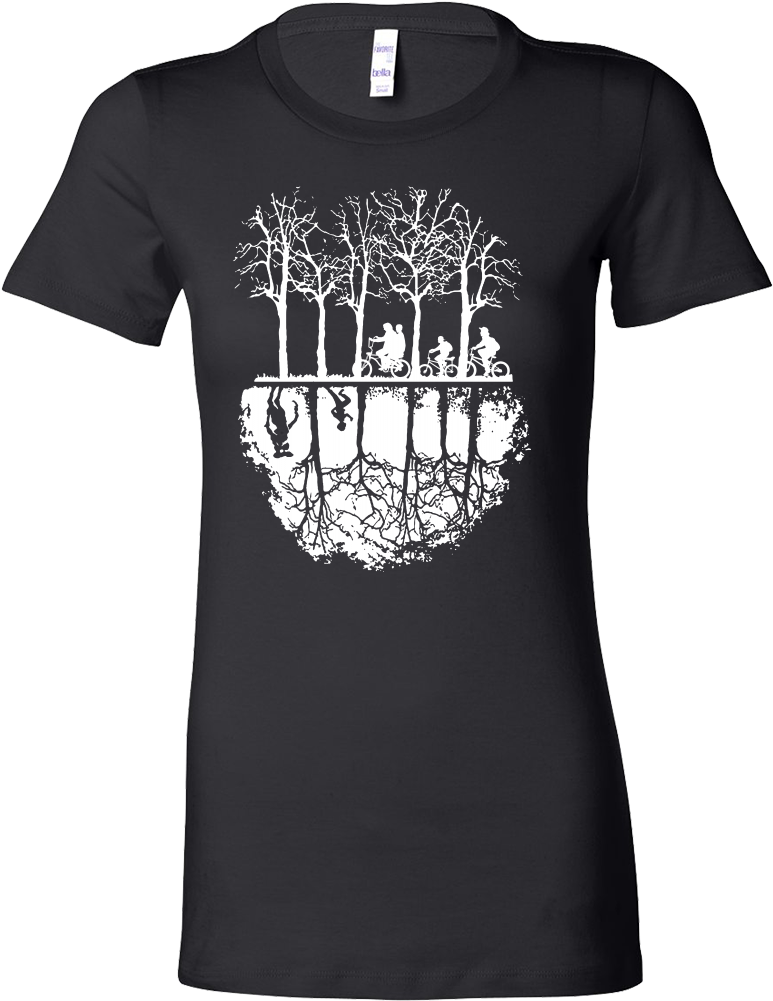 The Upside Down Stranger - Hogwarts Disney T Shirt (1000x1000), Png Download
