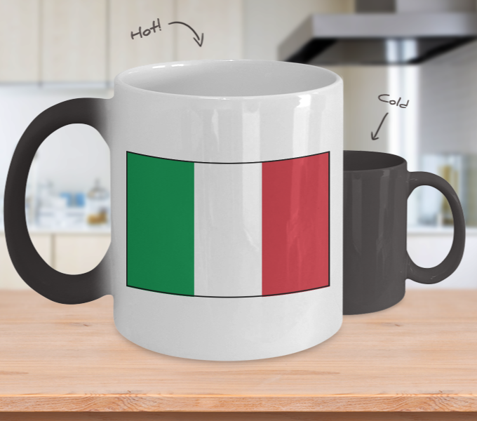 Italian Flag Color Changing Mug - You Re Awesome Mug (680x600), Png Download