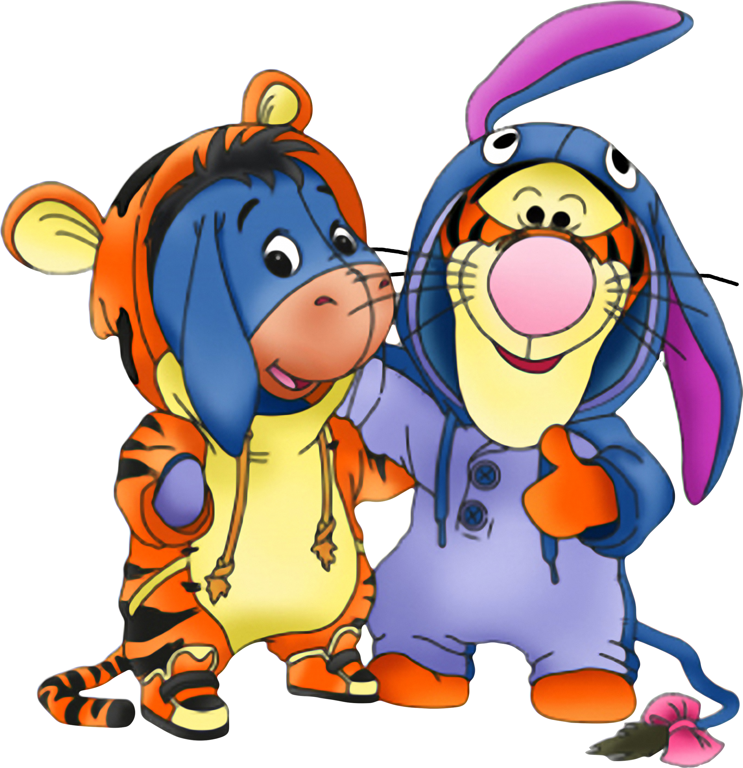Best Friends Tigger And Eeyore Shirt,hoodie,sweater,and - Tigger Face (2400x3200), Png Download