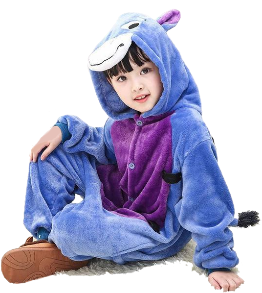 Kids Eeyore Onesies - Toddler (600x600), Png Download