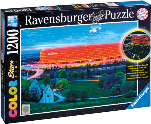 Ravensburger Puzzle Allianz Arena (660x660), Png Download