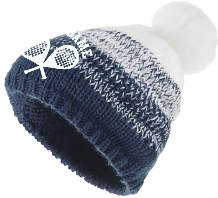 Ndp Faux Pom-pom Hat - Knit Cap (800x705), Png Download