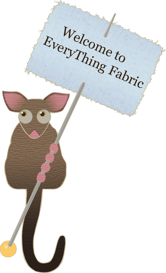 Everything Fabric - Cartoon (573x941), Png Download