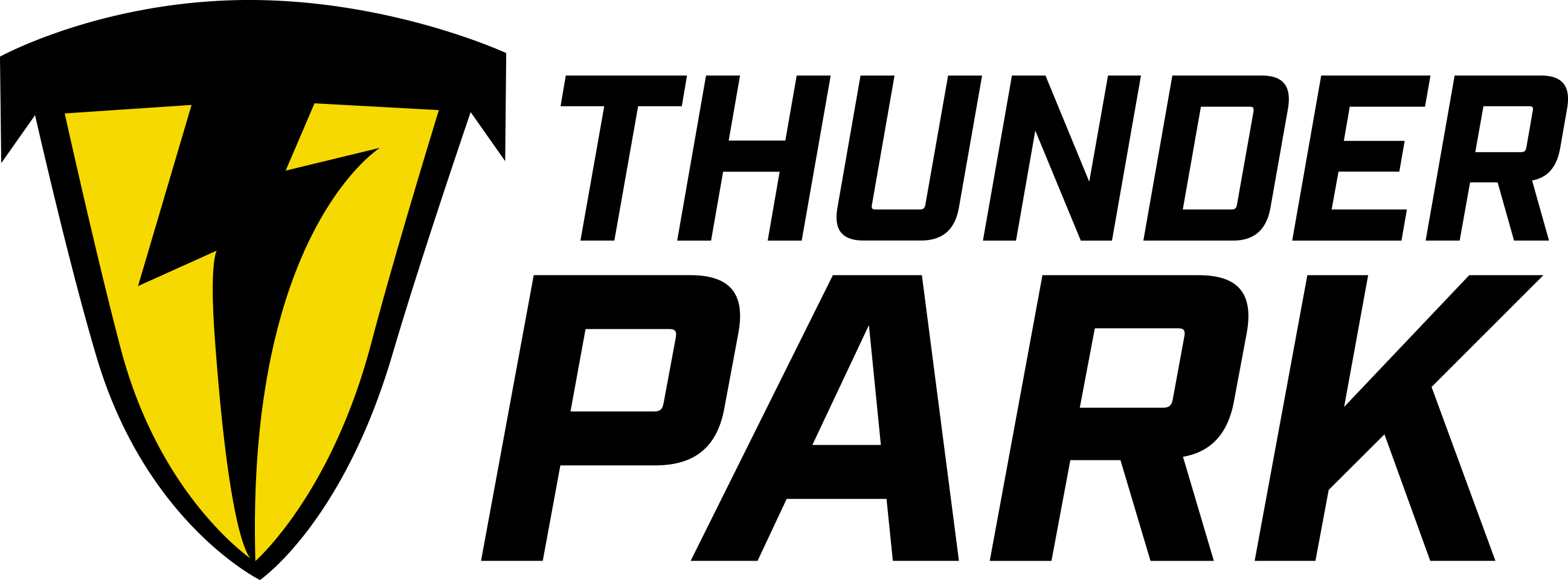 Thunder Park Logo (2596x960), Png Download