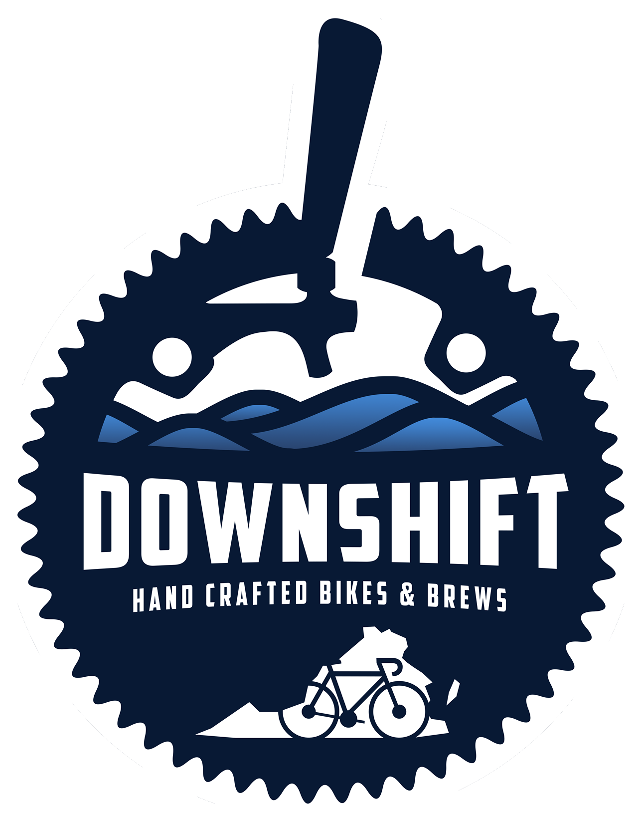 Hand Crafted Bikes & Brews Logo - Illustration (2048x2048), Png Download