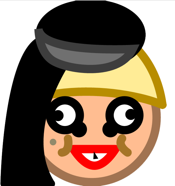 Lady Gaga Clipart Png - Lady Gaga Emoji Png (608x645), Png Download