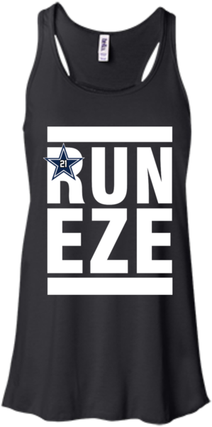 Ezekiel Elliott Run Eze Shirt, Hoodie, Tank - Active Tank (600x600), Png Download
