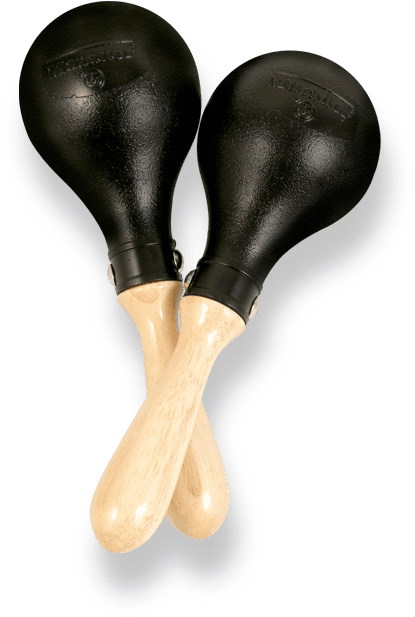 Matador Mini Maracas-black - Maracas Salsa Png (604x640), Png Download