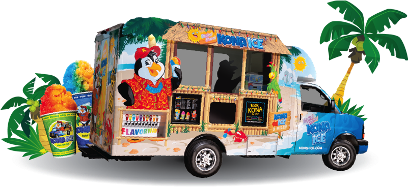Stacks Image - Kona Ice (800x386), Png Download