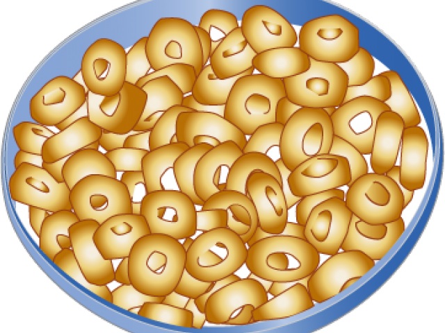 Breakfast Clipart Cereal Bowl - Bowl Of Cereal Clipart (640x480), Png Download