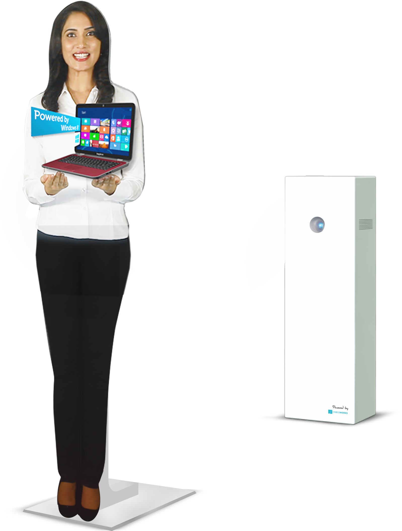 Virtual Mannequin - Standing (3600x2401), Png Download
