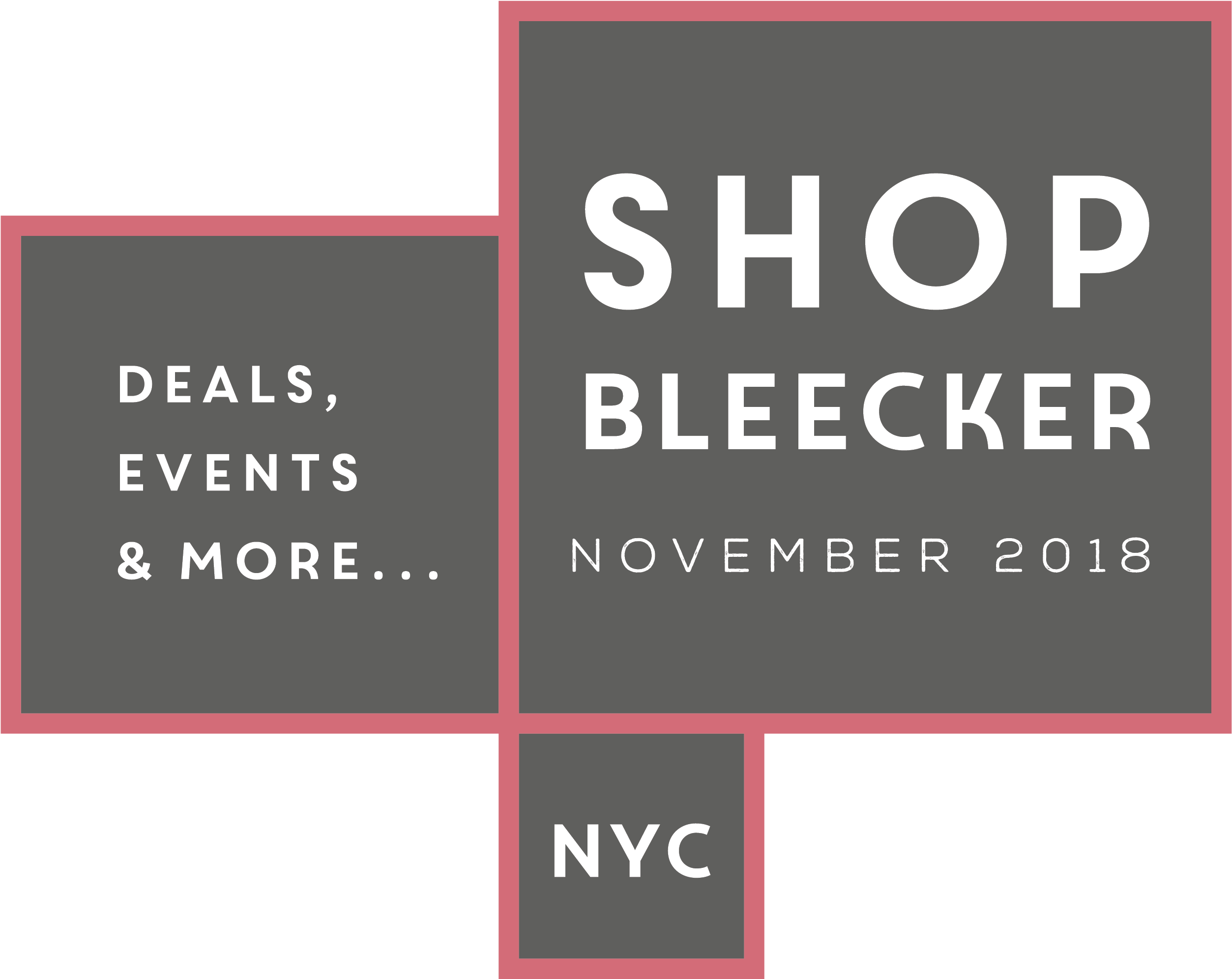 #shopbleecker For The Holidays - Sign (3081x3081), Png Download