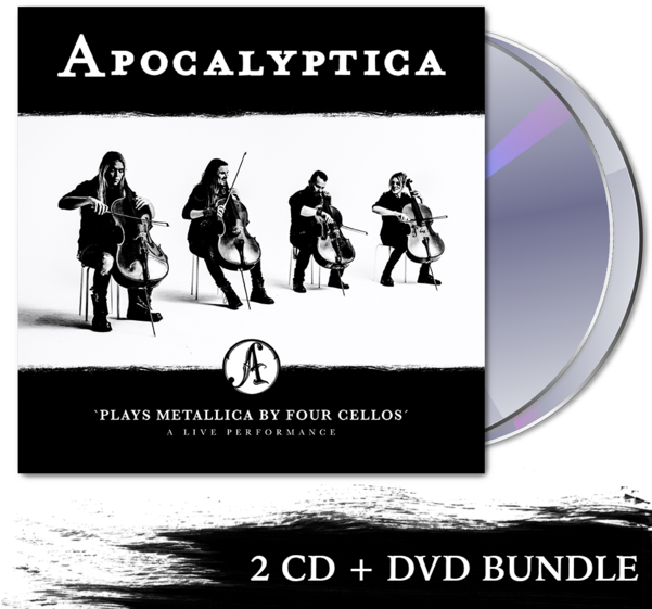 Apocalyptica Plays Metallica By Four Cellos - Apocalyptica Plays Metallica By Four Cellos A Live (600x600), Png Download