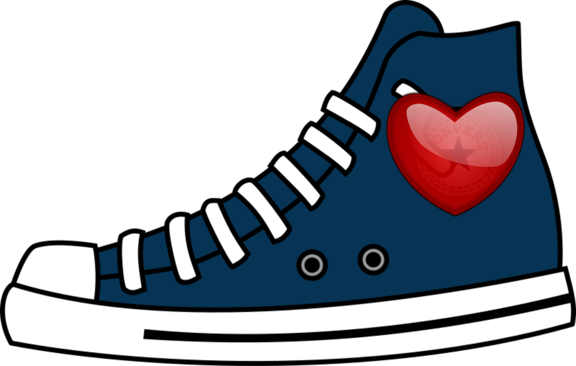 Converse High Top Chuck Taylor All Stars Sports Shoes - Converse High Tops Clipart (1181x750), Png Download