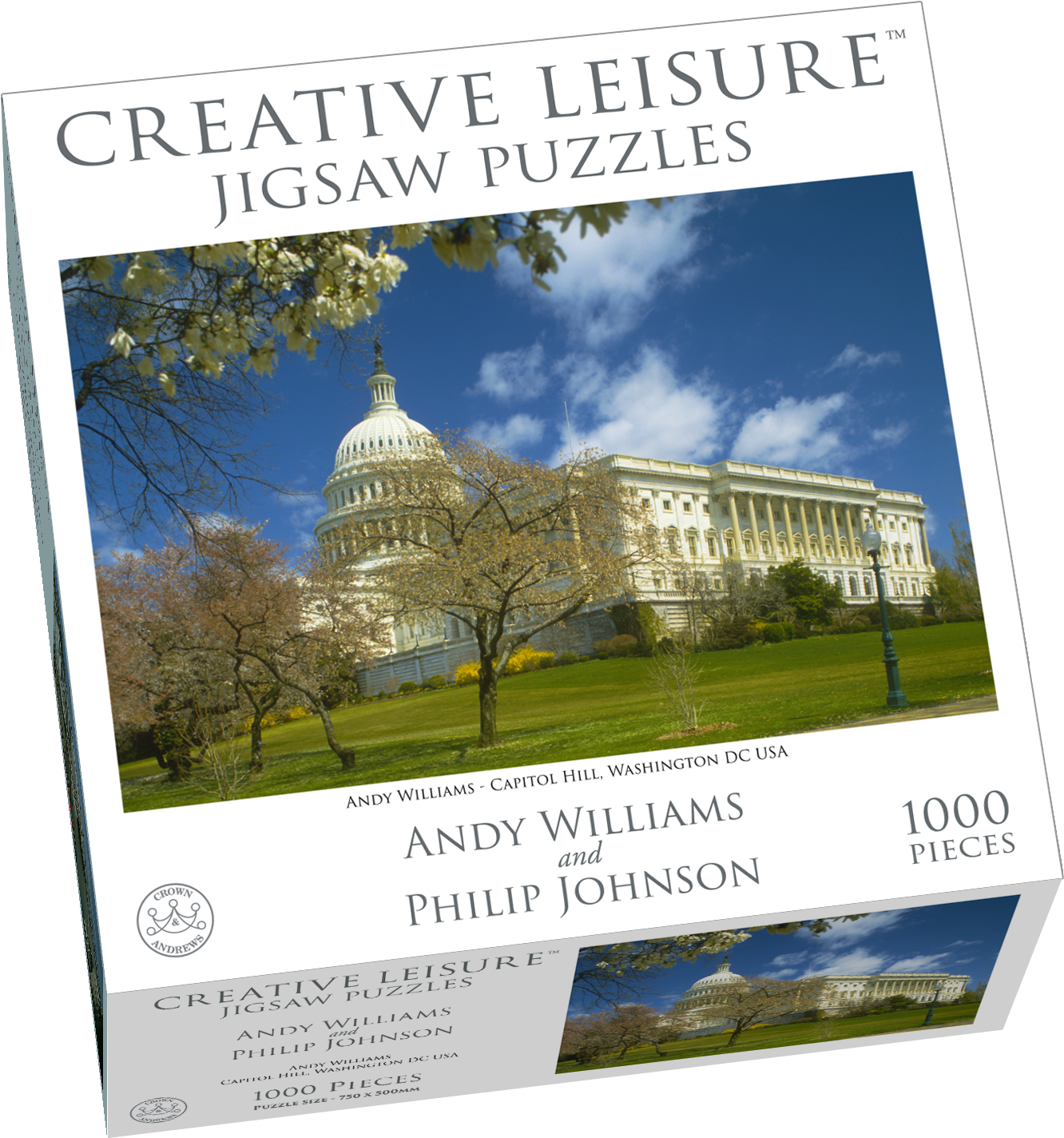 Creative Leisure 1000 Piece Andy Williams Capitol Hill, - Flyer (1772x1772), Png Download