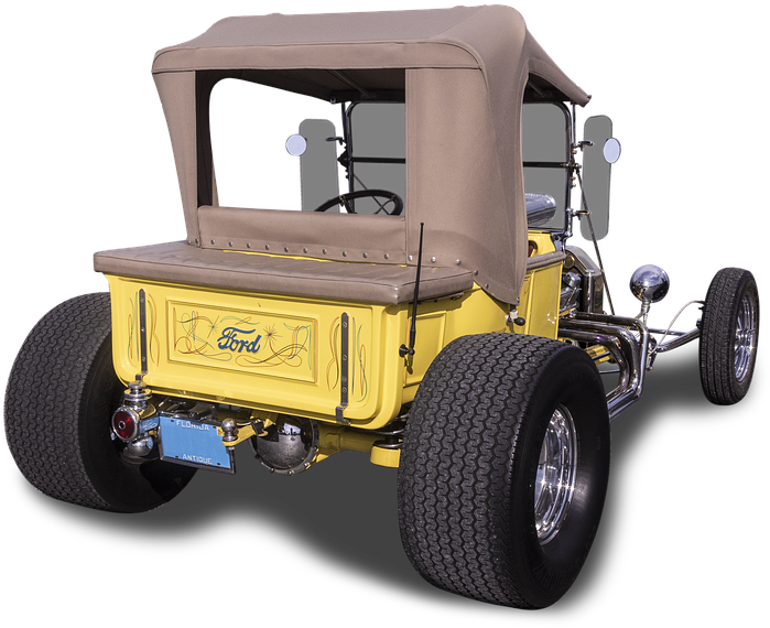 T-bucket, Convertible, Roadster, Ford, Pickup Truck - Antique Car (960x640), Png Download