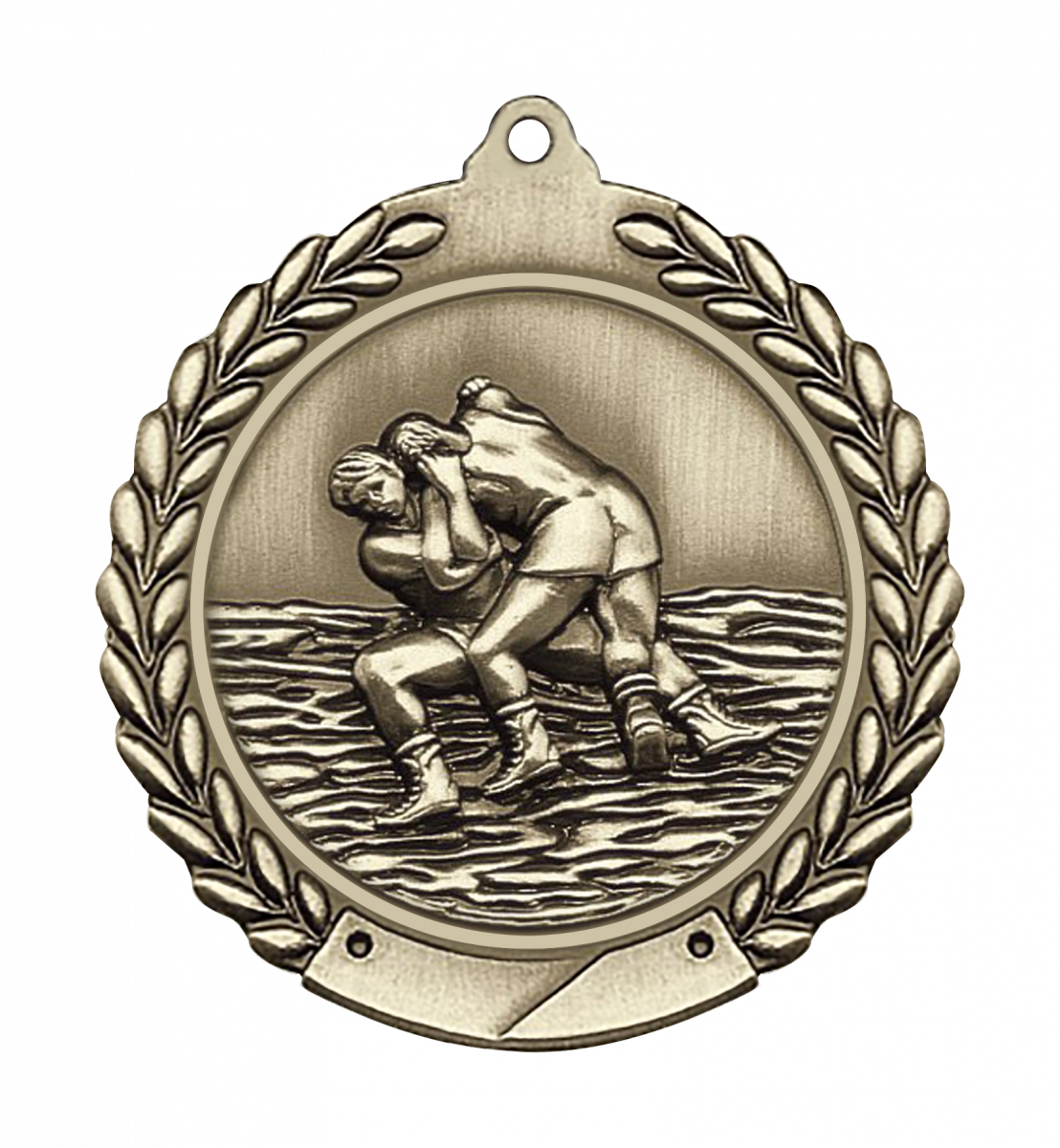 75 Inch Die Struck Medal For Wrestling Events - Wrestling Medals (1108x1200), Png Download
