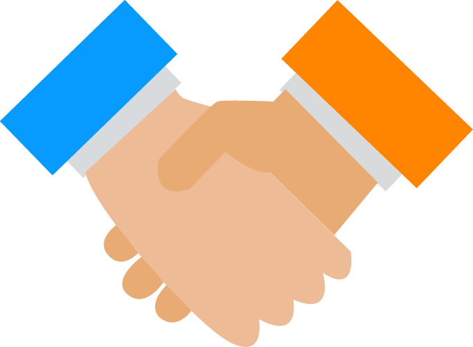 Handshake - Illustration (680x499), Png Download