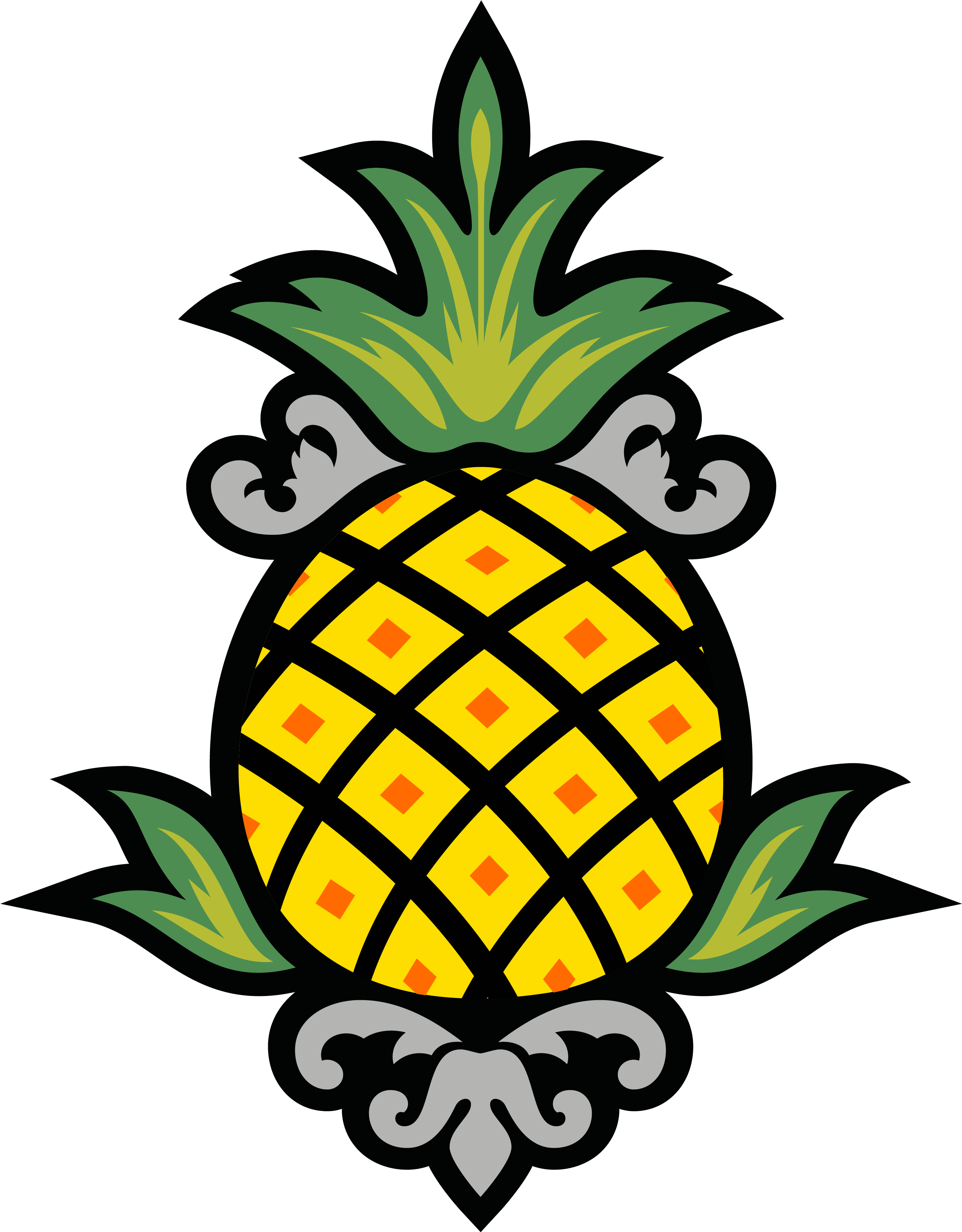 3020 X 3773 1 - Pineapple Hospitality (3020x3773), Png Download