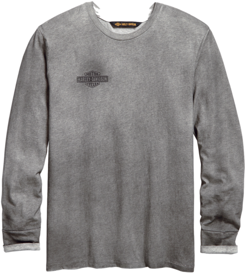 Men's Skull Profile Slim Fit Tee - Harley-davidson Skull Profile Slim Fit Tee Longsleeve (600x600), Png Download