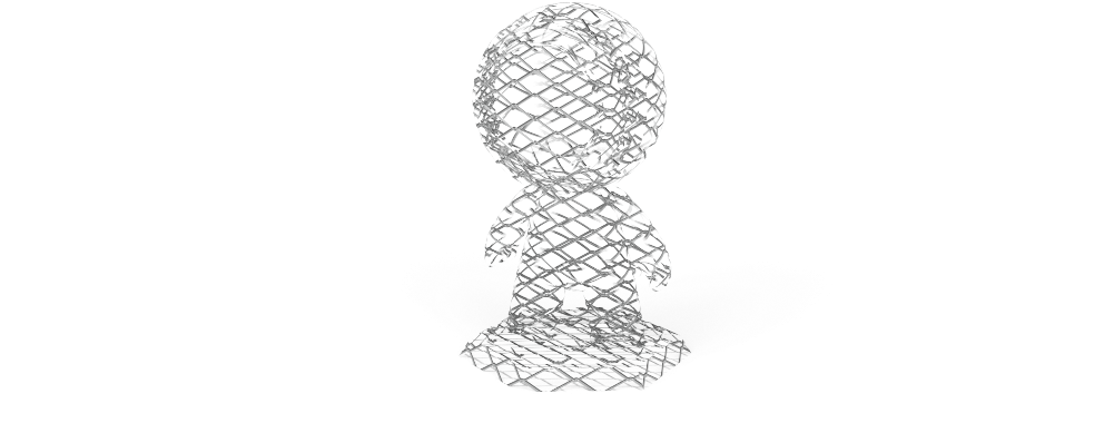 Opacity Mask From Mesh - Sketch (1000x400), Png Download