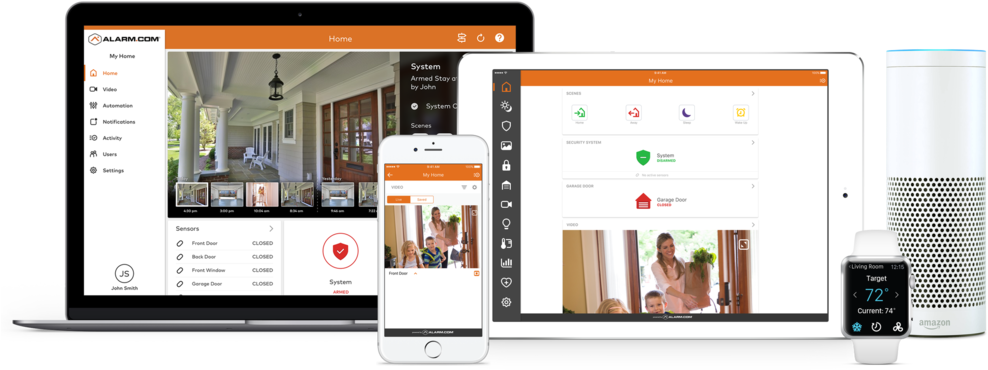 Device Family 2 Preview - Arm Security Systems, Inc. (1000x446), Png Download
