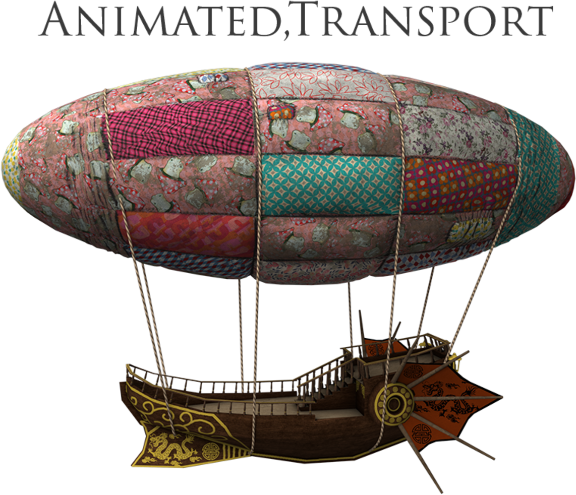 Airship Png (1200x1200), Png Download