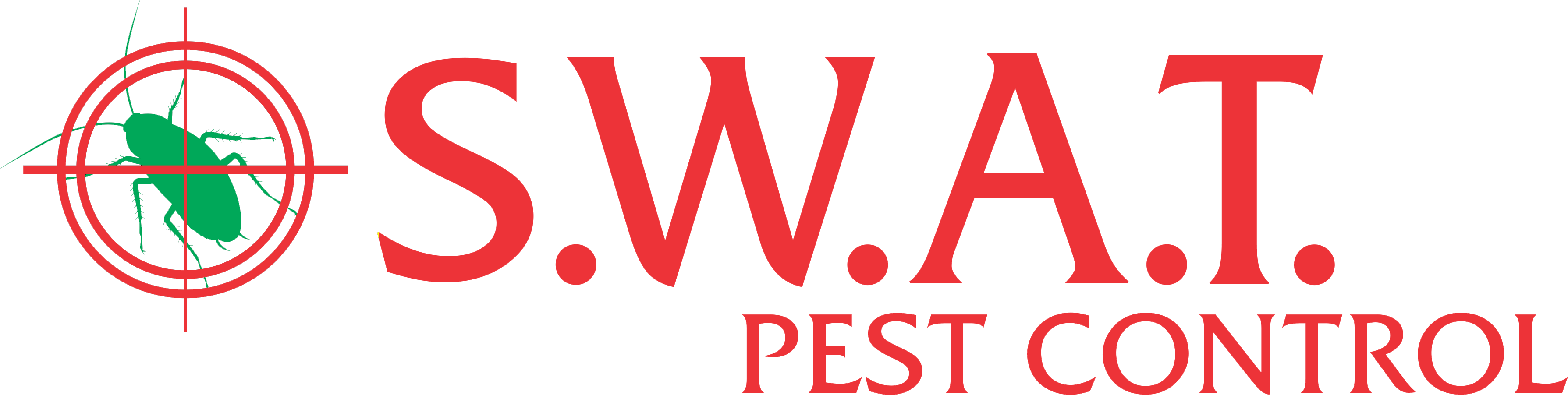 S - W - A - T - Pest Control - Pride Center (3786x1247), Png Download