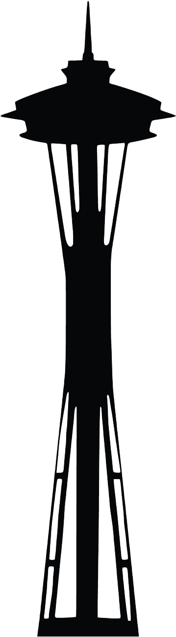 Space Needle (406x1344), Png Download