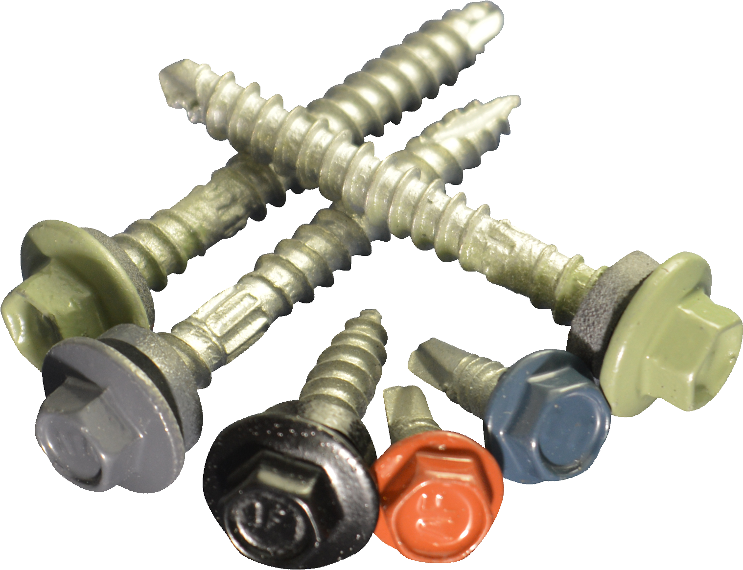 Colorbond Screws - Roofing Screws Png (1600x1600), Png Download
