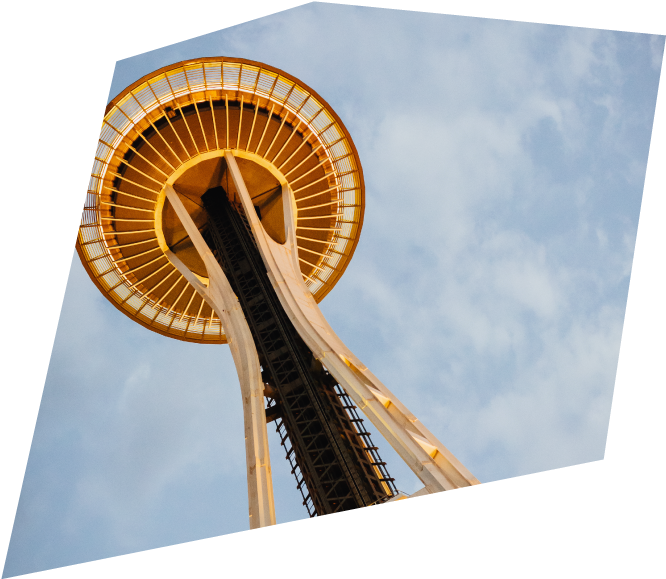 Space Needle (696x730), Png Download