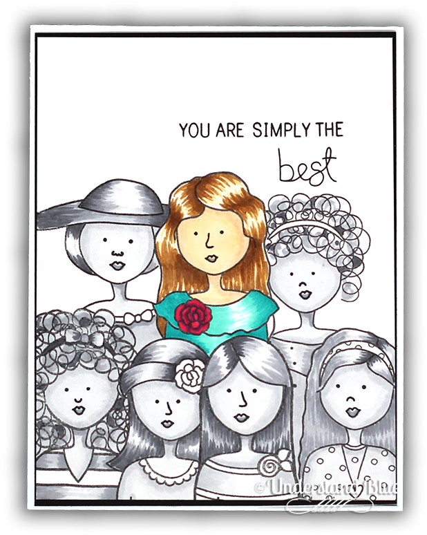 Ink Blot Shop Clear Stamp Set Hello Lo - Cartoon (650x808), Png Download