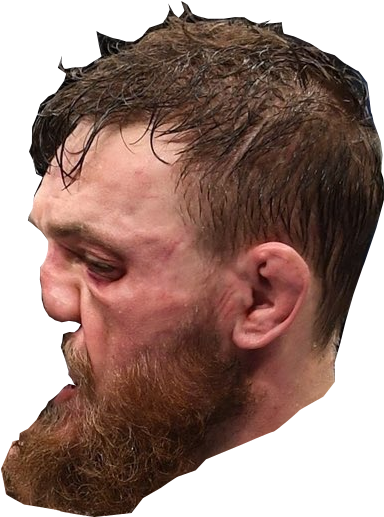 Why Is There No Conor Bruised Face In Smilies Icon - Khabib Vs Mcgregor Defeat (546x564), Png Download