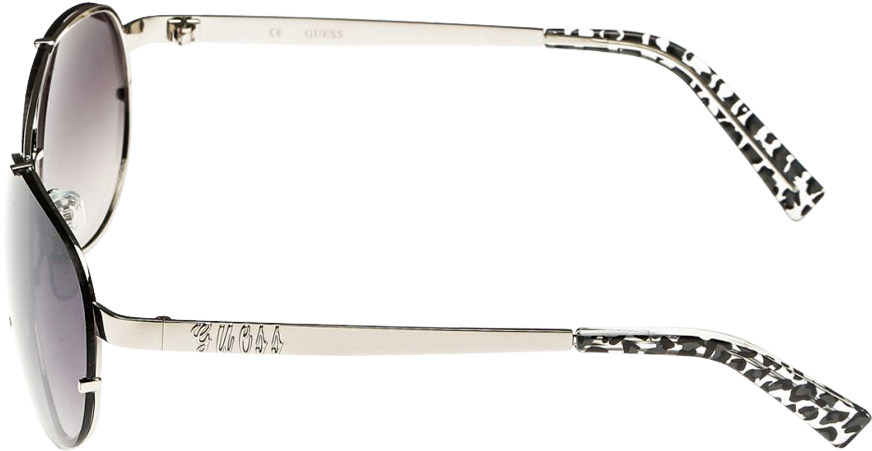 Guess Oval Black Gradient - Plastic (964x539), Png Download