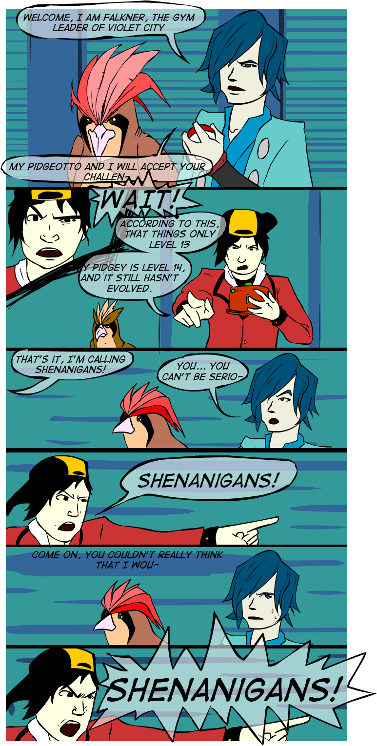 Calling Shenanigans - Pokemon Shenanigans (773x1530), Png Download